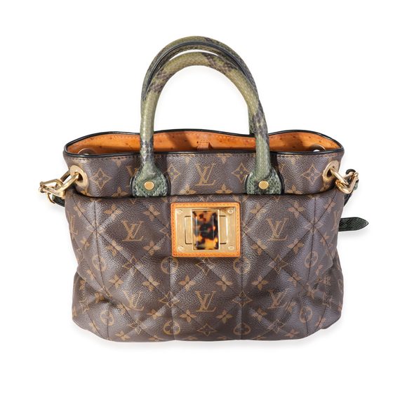 Louis Vuitton Monogram Canvas & Python Etoile Exotique Bag - Picture 1 of 8